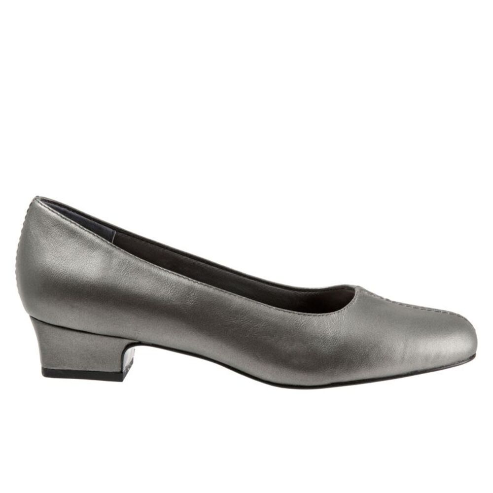 Trotters Doris Metallic Gray Pumps – Size 10S – NWOT